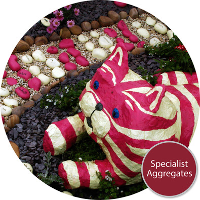 Pebbles make a colourful splash at RHS Tatton Park 2012